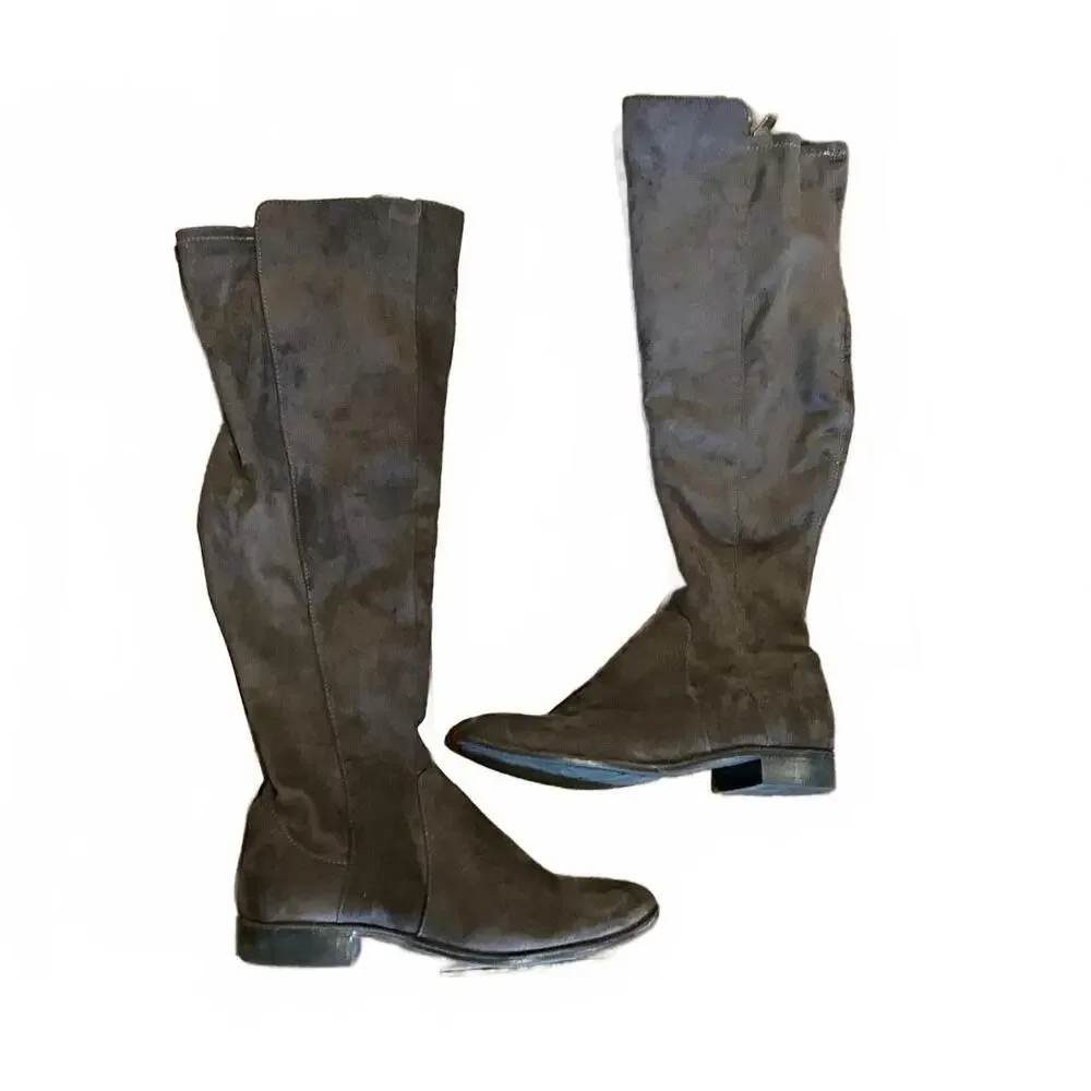 Brown Suede Riding Boots Target RN17730 Size 10